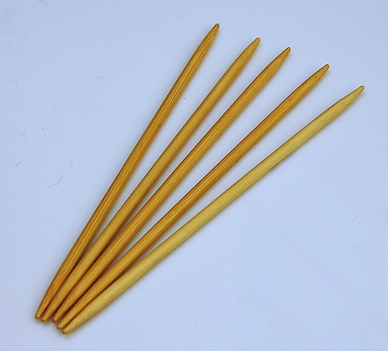 Knitting with Friends Double Point Bamboo Knitting Needles - 5 inch - US 11 (8.0 mm)
